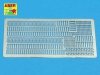 Aber 35A093 German clasps and clamps (2nd choice) (1:35)